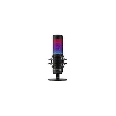 HyperX QuadCast S - USB Microphone (Black-Grey) - RGB Lighting (4P5P7AA) – Zboží Mobilmania