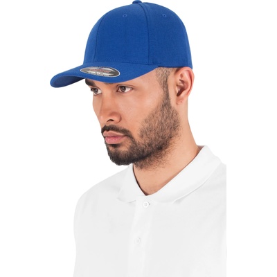 Urban Classics Шапка с козирка в синьо Flexfit Double Jersey UB-6778-00205 - Син, размер S/M