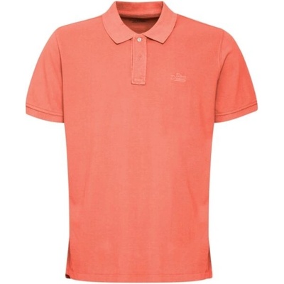 Blend polo REGULAR FIT pánské polotričko lososová