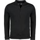 Ombre Clothing Pánska mikina na zips Matteo čierna B1071