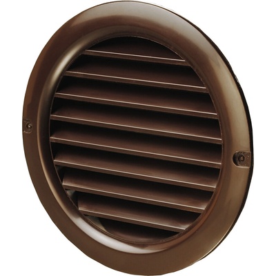 Vents vetracia MV 100bVs PVC hnedá okrúhla