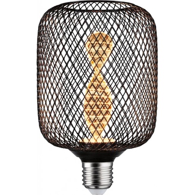 Paulmann P 29082 Metallic Glow Standard 230V LED žárovka Zyl E27 Helix 3,5W 1800K černá – Hledejceny.cz