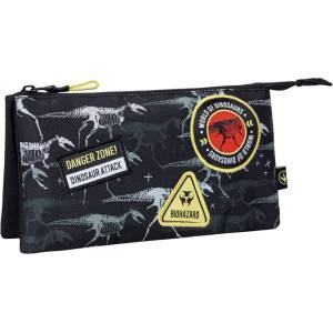 Graffiti Ученически несесер Graffiti T-rex - Danger Zone (67872) - baby