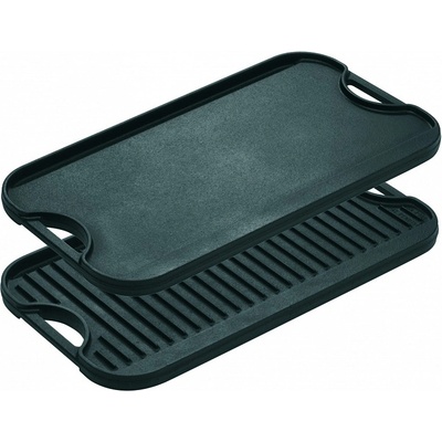 Lodge Oboustranný obdelníkový litinový tál gridl 51 x 27 cm