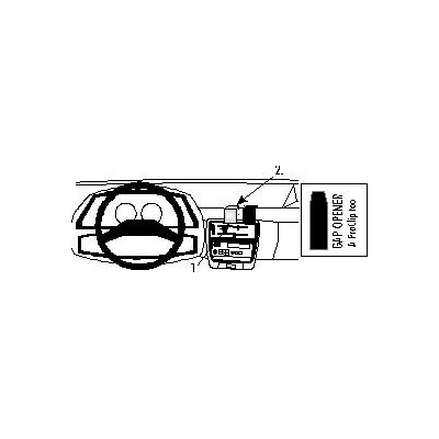 Brodit ProClip montážna konzola na palubnú dosku pre Ford F-Series 150 87-91, 852373