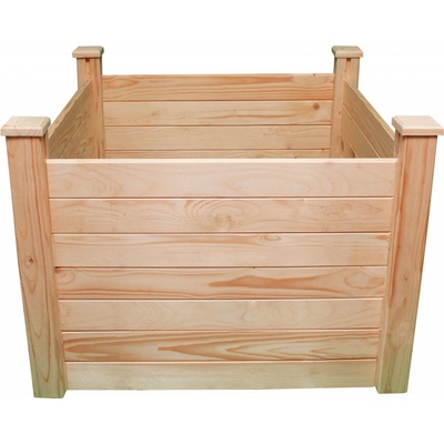 LanitPlast Holzkiste natur vyvýšený záhon 104 x 77 x 62cm