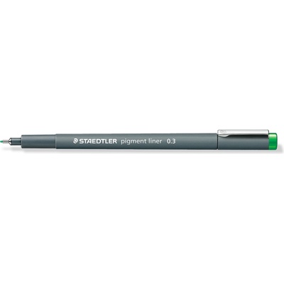 STAEDTLER Тънкописец Staedtler Pigment Liner 308, 0.3, зелен (22909-А-0.3 ЗЕЛЕН)