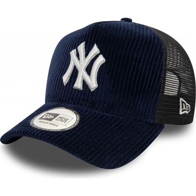 New Era 9FO AF Cord Trucker MLB New York Yankees Navy