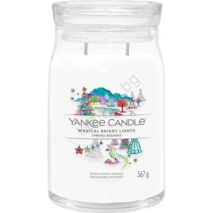 Yankee Candle - Ароматна свещ MAGICAL BRIGHT LIGHTS голяма 567g 60-90 ч (YC0102)