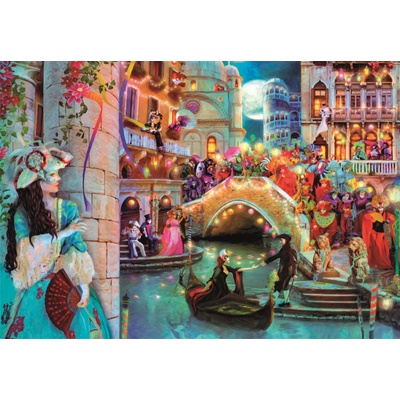 Clementoni - Puzzle Carnival Moon - 1 000 piese