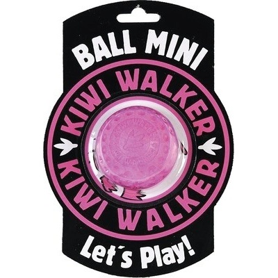 Kiwi Walker loptička z TPR peny 6 cm ružová