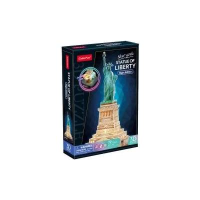 CubicFun 3D Puzzle Statue of Free LED