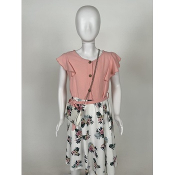 New Collection dívčí šaty růžové