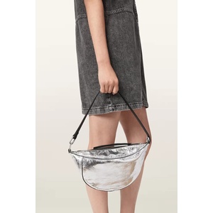 AllSaints чанта тип хобо дамска от кожа LUNA (W718XD)