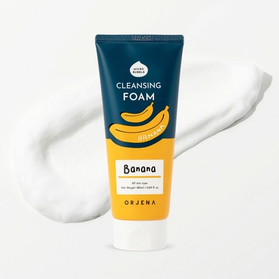 Orjena Smile Day Cleansing Foam Banana 180 ml