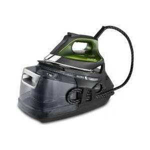 Rowenta Silence Steam Pro Steam Iron Station, 2800 W, continuous steam output 150 g/min, extra steam boost 620 g/min, Eco function, 1300 ml removable water tank, Black/Green, DG9248 - DG9248F0 Ютии