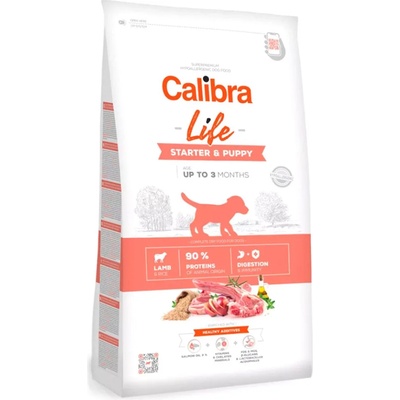 Calibra Dog Life Starter & Puppy Lamb 2, 5 кг