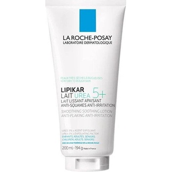 La Roche-Posay Lipikar Lait Urea 5+ upokojujúce telové mlieko pre suchú a podráždenú pokožku 400 ml