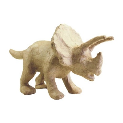 Décopatch Kartonový dinosaurus triceratops 15 × 27 × 9 cm