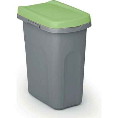 Stefanplast Nádoba, kbelík, kontejner z plastu 15 l šedo/zelená