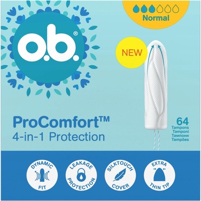 O.B. Tampóny ProComfort Normal 64 ks