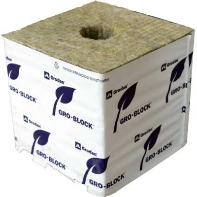 Grodan Gro-Block Improved 32 150x150x142 mm s dírou, BOX 64 ks
