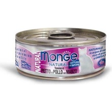 Monge Cat Natural tuňák kuře a hovězí 80 g