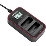 KingMa Двойно LCD USB Зарядно за LP-E8 Батерии Canon EOS 550D 600D 650D 700D Зарядно за батерии
