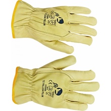 Celokožené rukavice Pallida Yellow