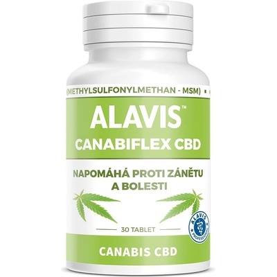 Alavis Canabiflex CBD 30 tbl – Zboží Mobilmania