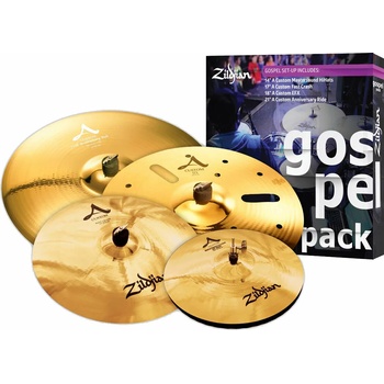 Zildjian AC0801G A Custom Gospel 14/17/18/21 чинели комплект (AC0801G)