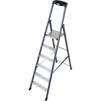 KRAUSE Алуминиева домакинска стълба Krause, 5+1 (03020736) (06124203)