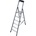 KRAUSE Алуминиева домакинска стълба Krause, 5+1 (03020736) (06124203)