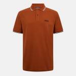 Barbour International Блуза с яка Barbour International Mens Evan Polo Shirt - Drk Ginger OR94