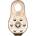 Beal Въжена макара Beal Transf'Air Fixe B Rope pulley - Stone - размер One Size (328-0198-0111)