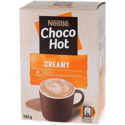 Nestlé | Choco Hot Creamy - 8 стика за приготвяне на горещ шоколад