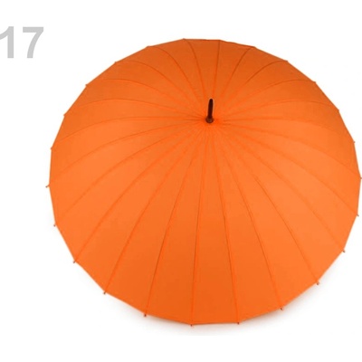 Kouzelný s květy deštník dámský oranžový