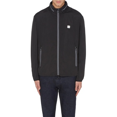 Armani Exchange Яке Armani Exchange Men's Patch Logo Long Sleeve Zip Harrington Jacket - Black 1200