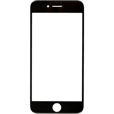 AppleKing přední dotykové sklo, včetně OCA lepidla, rámečků pro přední fotoaparát, proximity sensor a mřížky pro sluchátko pro iPhone 7 Plus - černé