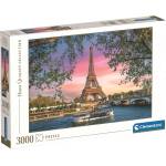 Clementoni Пъзел Clementoni от 3000 части - Желязната дама по залез (33039)