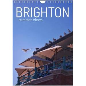 Calvendo Brighton Summer Views (Wall Calendar 2026 DIN A4 portrait), CALVENDO 12 Month Wall Calendar | Calvendo, Alice Anders