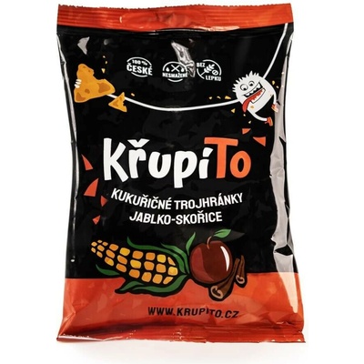 N&S Food KřupíTo kukuričné trojhránky jablko škorica 50 g