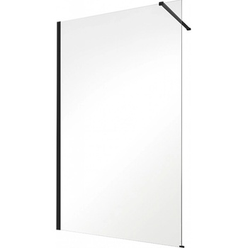 Besco Eco-N Walk In sprchový kout, black 120cm