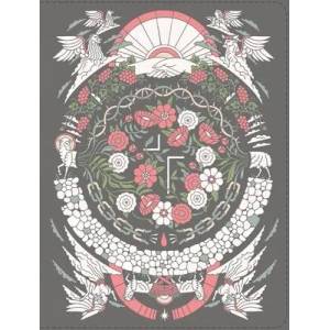 The Jesus Bible Artist Edition, Niv, Leathersoft, Gray Floral, Comfort Print | Passion (ISBN: 9780310460138)