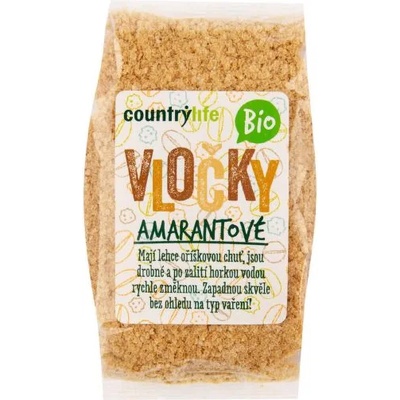 Country Life - Органични люспи от амарант, 250 гр