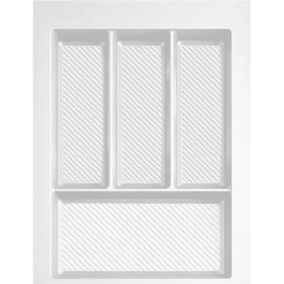 Příborník MAX 40, 49 × 35 × 5,5 cm, plast, bílý K8040100