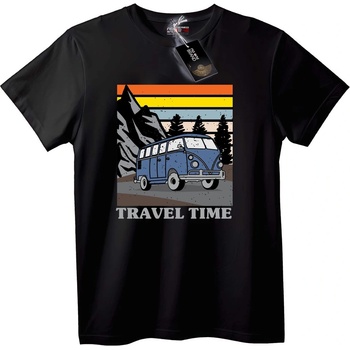 NOONEBRAND Тениска Пътешествие с Ван - S, Black