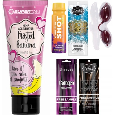 SuperTan Frosted Banana intenzivní urychlovač opalování do solária 150 ml