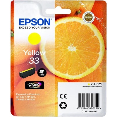 Epson 33 Yellow - originálny