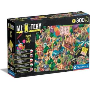 Clementoni MYSTERY PUZZLE 300 части - Хвани крадеца в лунапарка (21715)